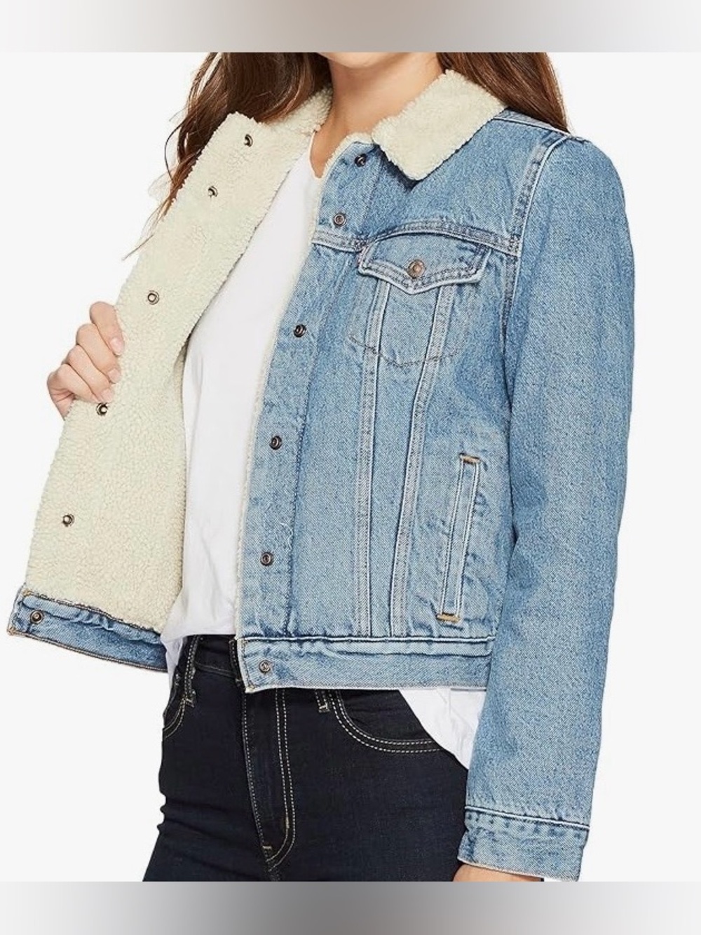 Levi's Women’s Original Sherpa Trucker Jacket
Size Large
